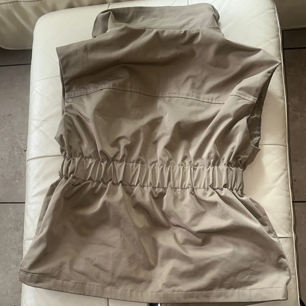 P.E Nation Crosscourt Vest Jacket in Silver Mink - Size Small - Picture 8 of 8